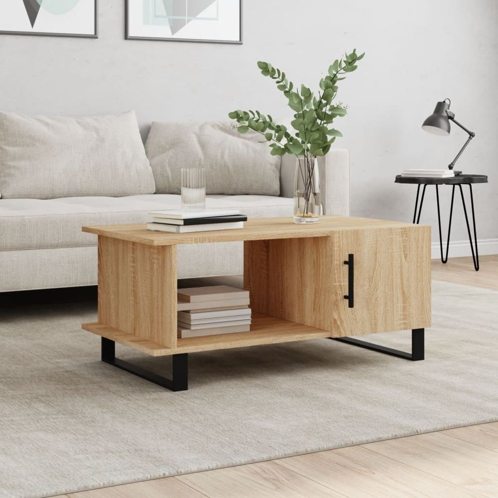 Coffee Table White 90x50x40 cm vidaXL Engineered Wood - Coffee Table from vidaXL