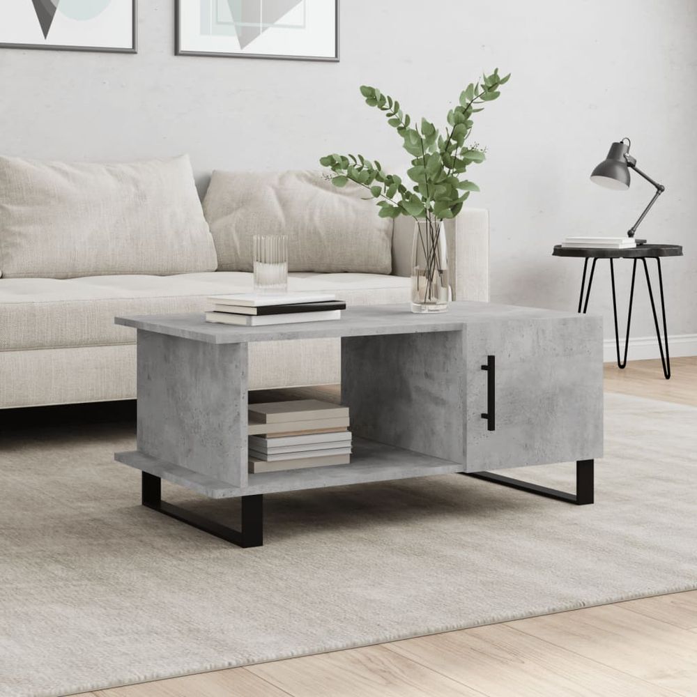 Coffee Table White 90x50x40 cm vidaXL Engineered Wood - Coffee Table from vidaXL