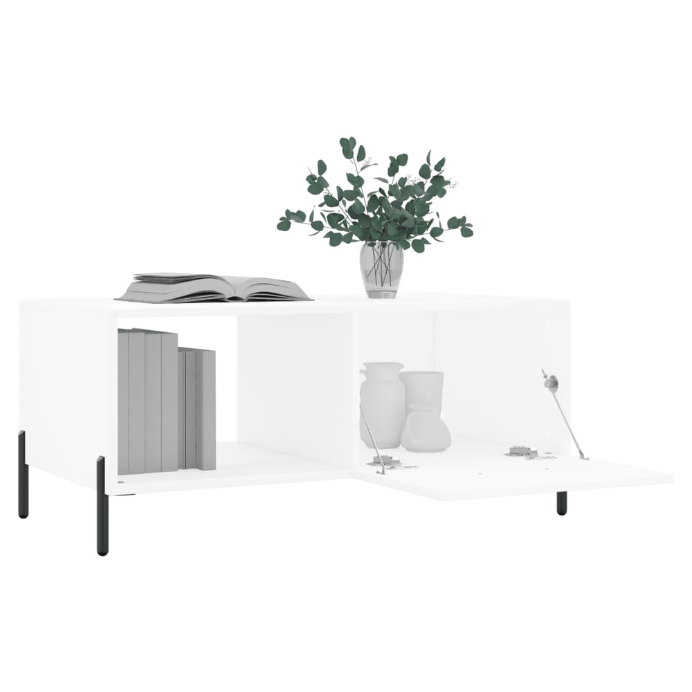 Coffee Table White 90x50x40 cm vidaXL Engineered Wood - Coffee Table from vidaXL