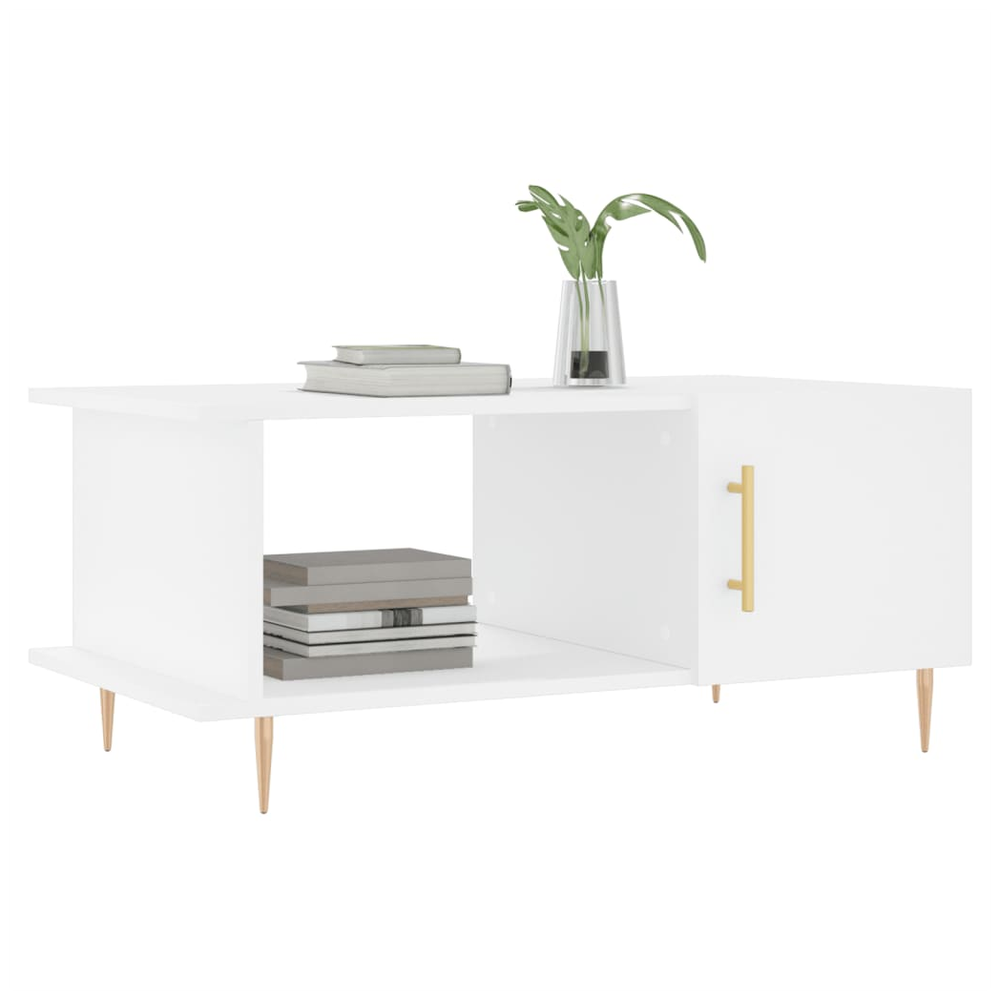Coffee Table White 90x50x40 cm vidaXL Engineered Wood - Coffee Table from vidaXL
