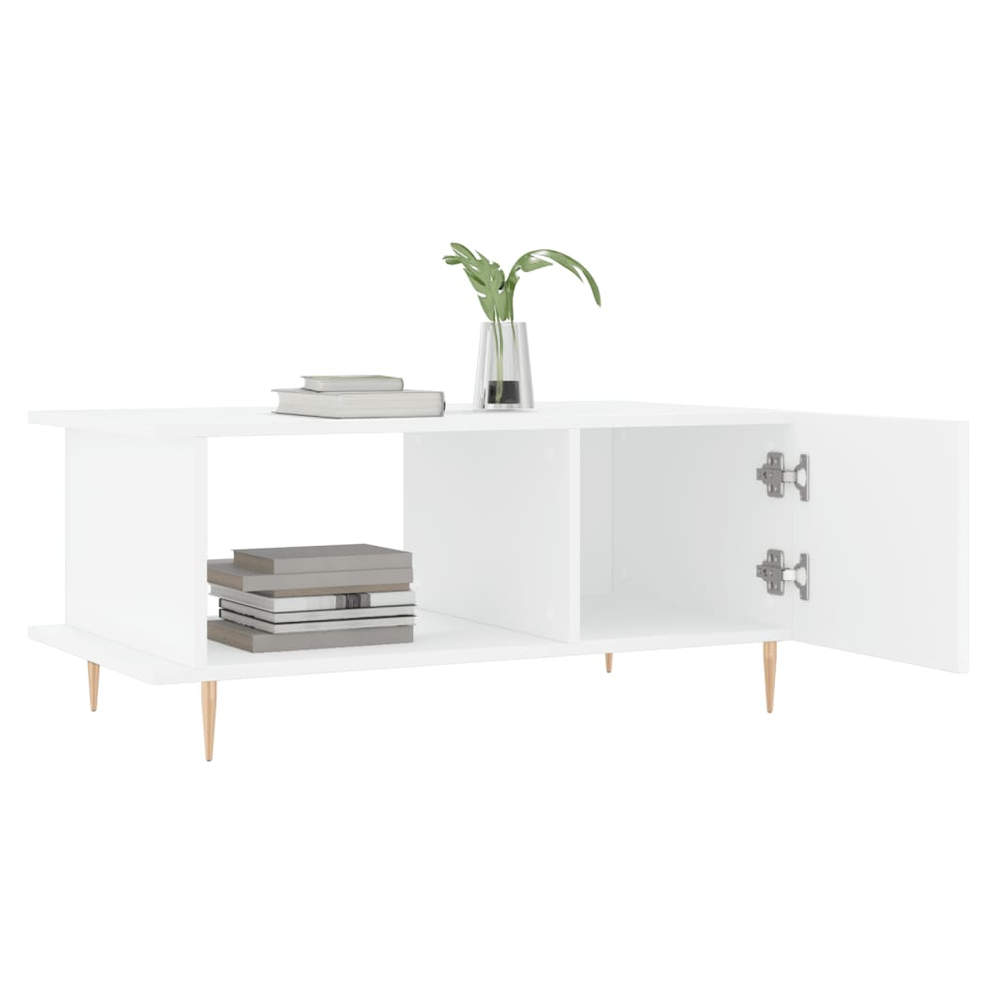 Coffee Table White 90x50x40 cm vidaXL Engineered Wood - Coffee Table from vidaXL