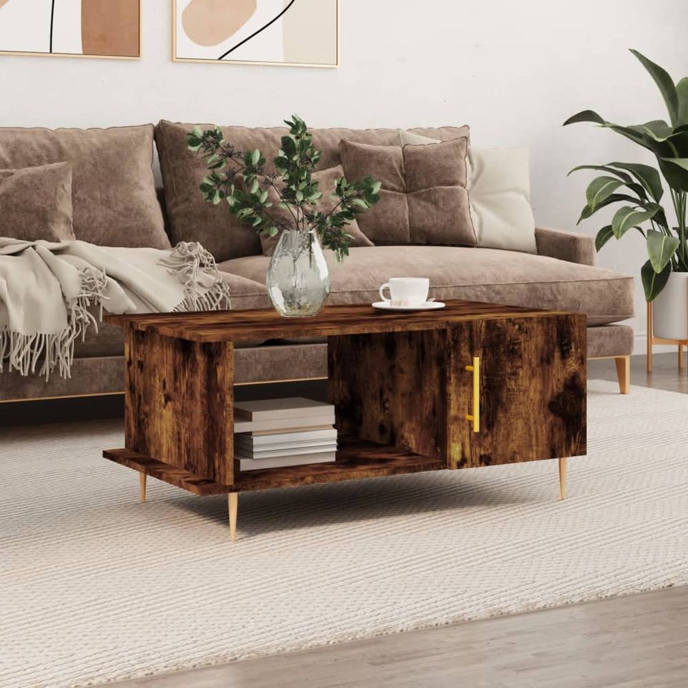 Coffee Table White 90x50x40 cm vidaXL Engineered Wood - Coffee Table from vidaXL