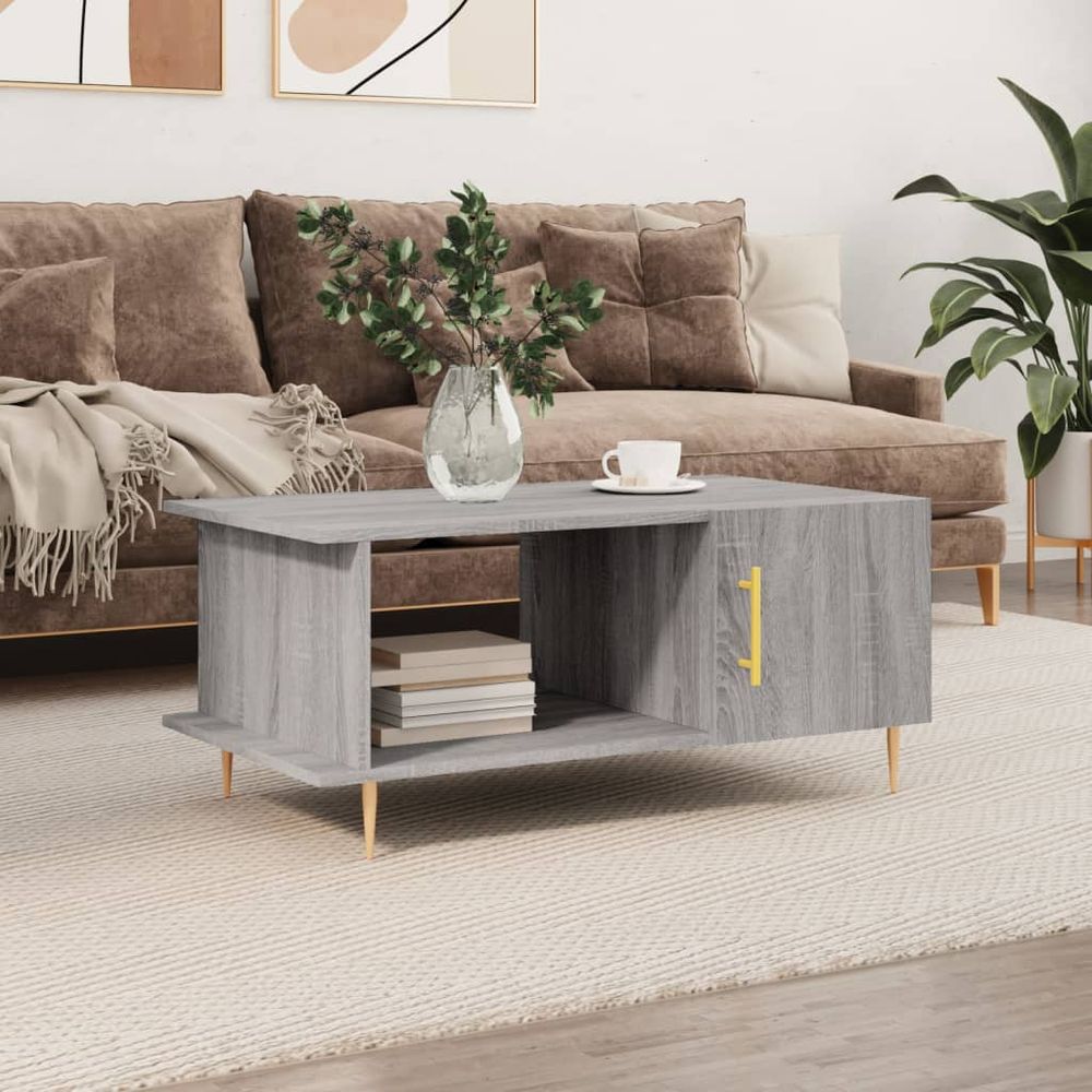 Coffee Table White 90x50x40 cm vidaXL Engineered Wood - Coffee Table from vidaXL