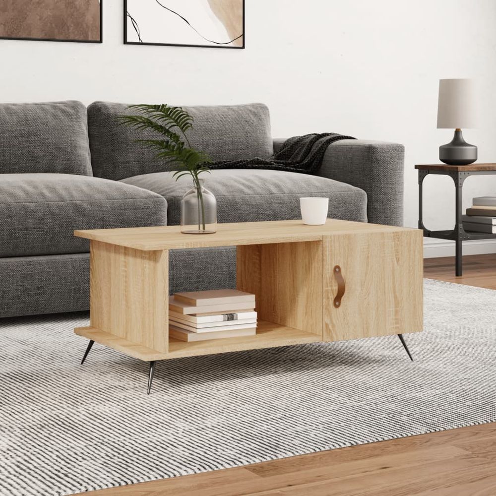 Coffee Table White 90x50x40 cm vidaXL Engineered Wood - Coffee Table from vidaXL