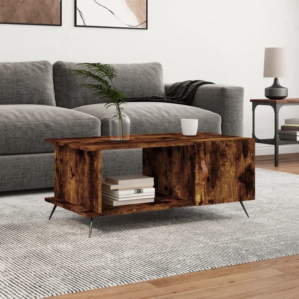 Coffee Table White 90x50x40 cm vidaXL Engineered Wood - Coffee Table from vidaXL