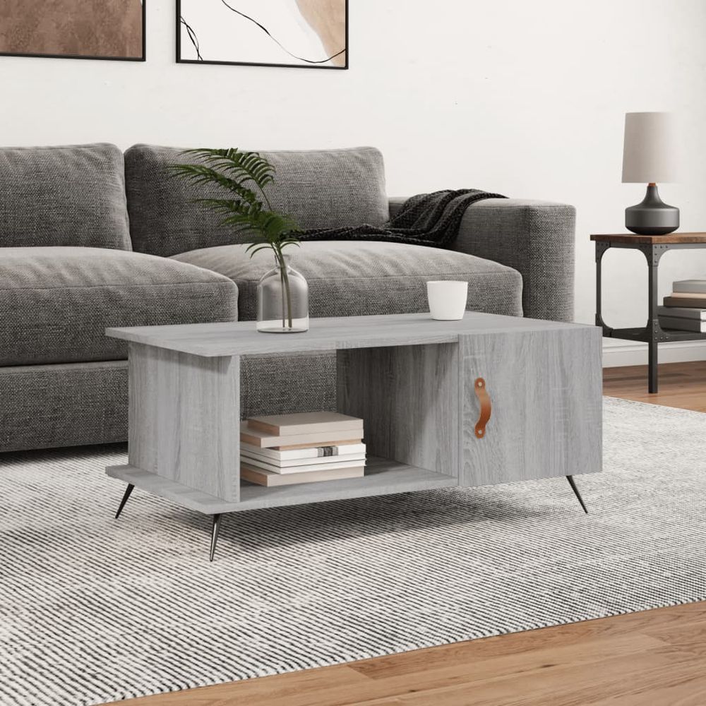 Coffee Table White 90x50x40 cm vidaXL Engineered Wood - Coffee Table from vidaXL