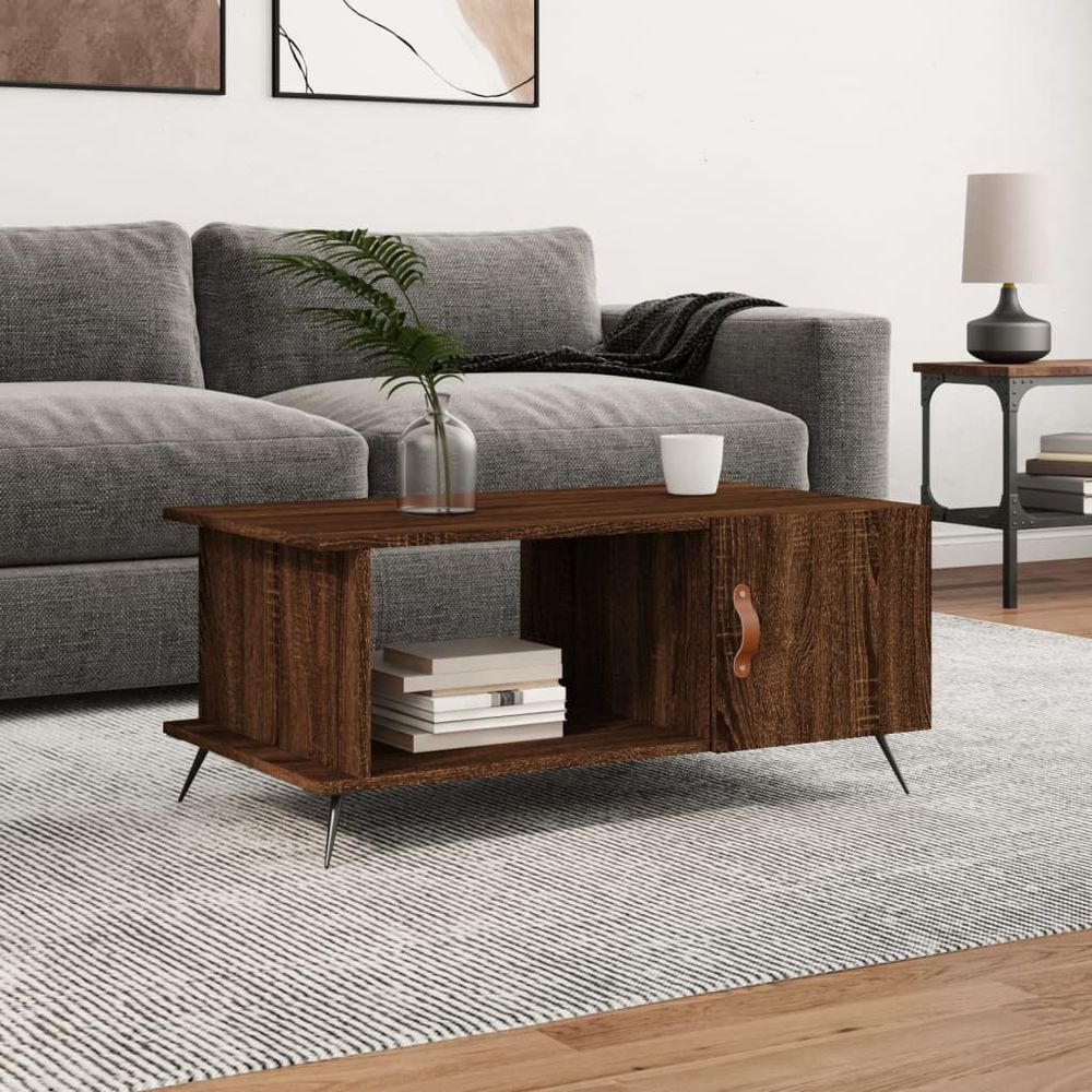 Coffee Table White 90x50x40 cm vidaXL Engineered Wood - Coffee Table from vidaXL