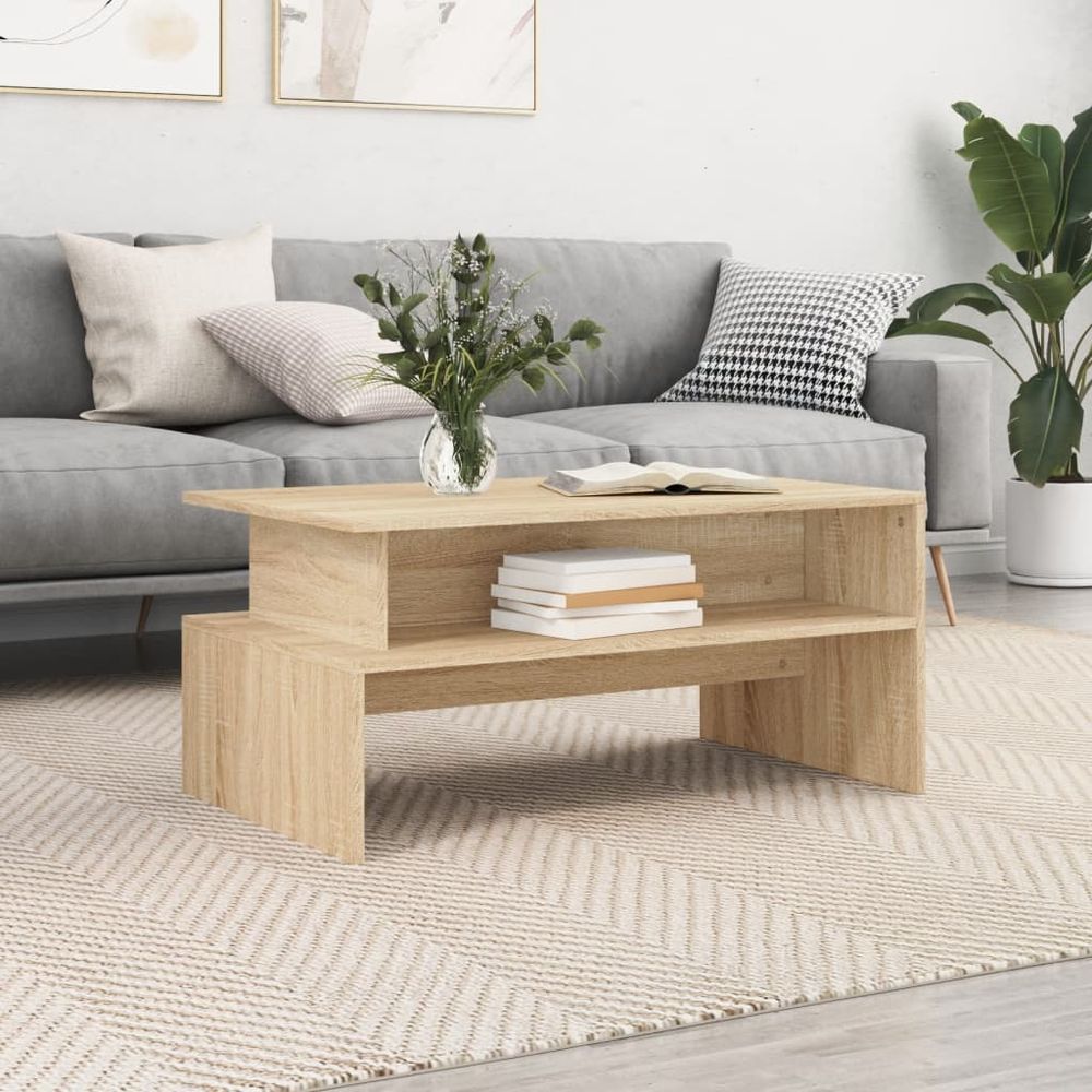 Coffee Table White 90x55x42.5 cm vidaXL Engineered Wood - Coffee Table from vidaXL