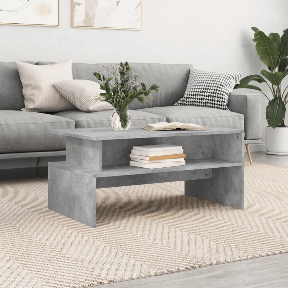 Coffee Table White 90x55x42.5 cm vidaXL Engineered Wood - Coffee Table from vidaXL