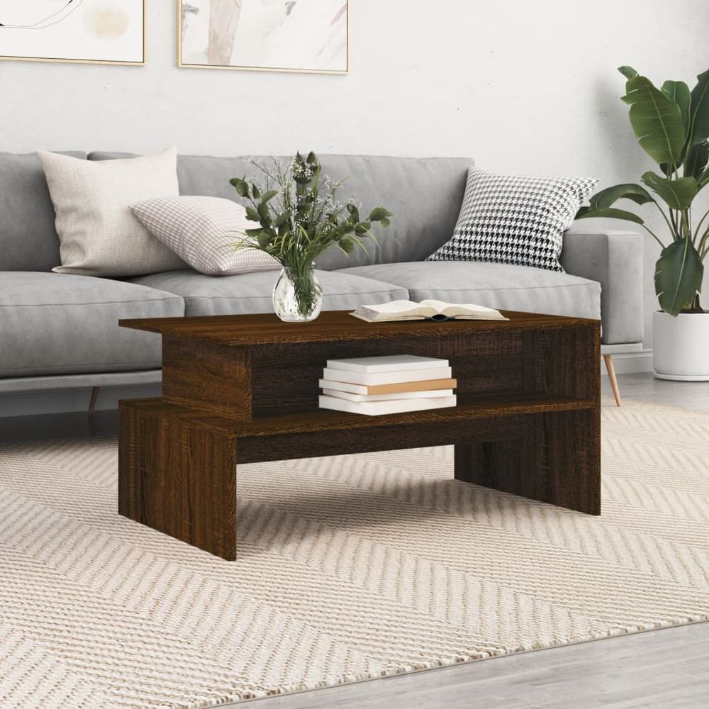 Coffee Table White 90x55x42.5 cm vidaXL Engineered Wood - Coffee Table from vidaXL