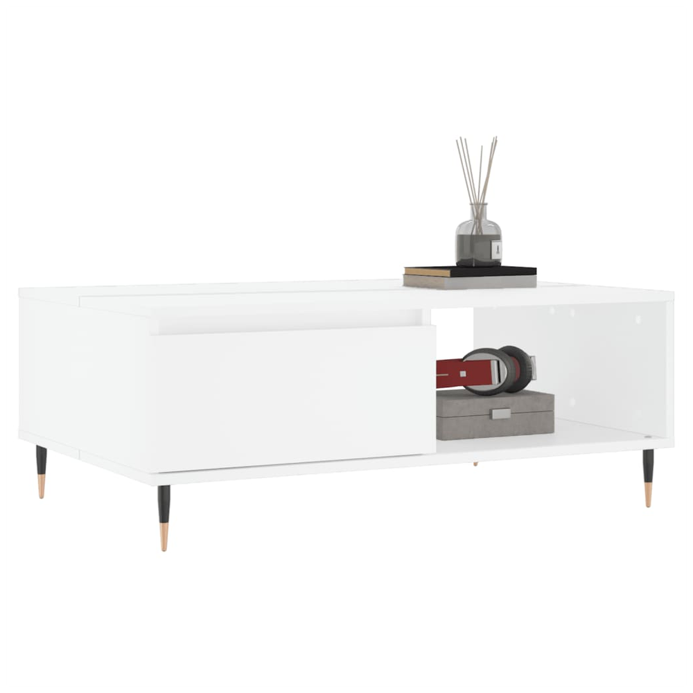 Coffee Table White 90x60x35 cm vidaXL Engineered Wood - Coffee Table from vidaXL