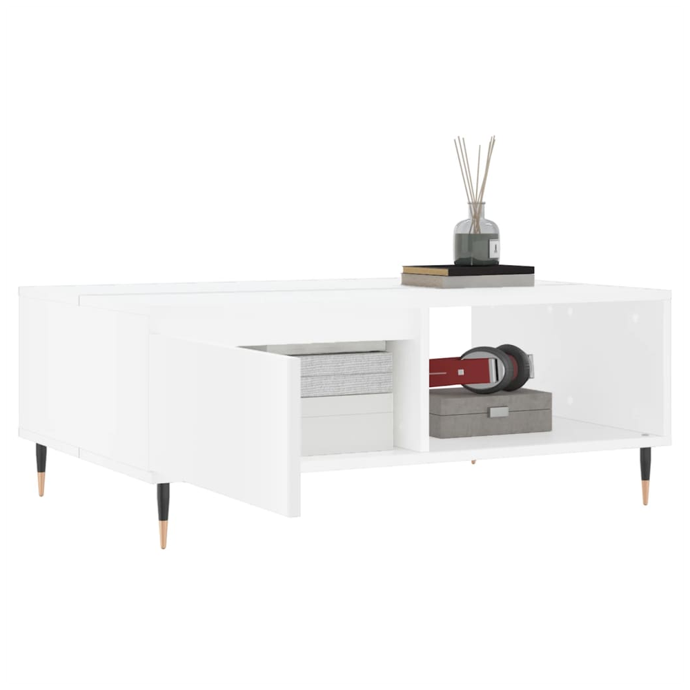 Coffee Table White 90x60x35 cm vidaXL Engineered Wood - Coffee Table from vidaXL