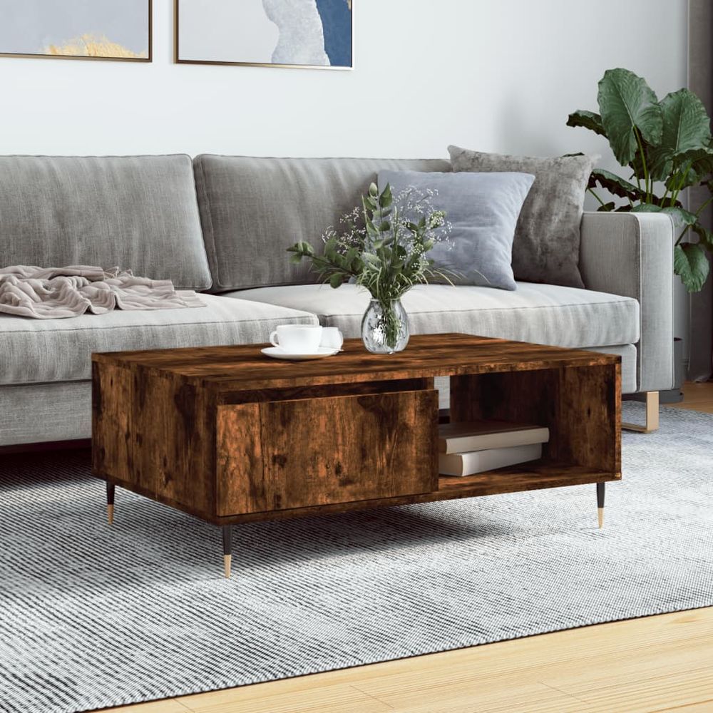 Coffee Table White 90x60x35 cm vidaXL Engineered Wood - Coffee Table from vidaXL