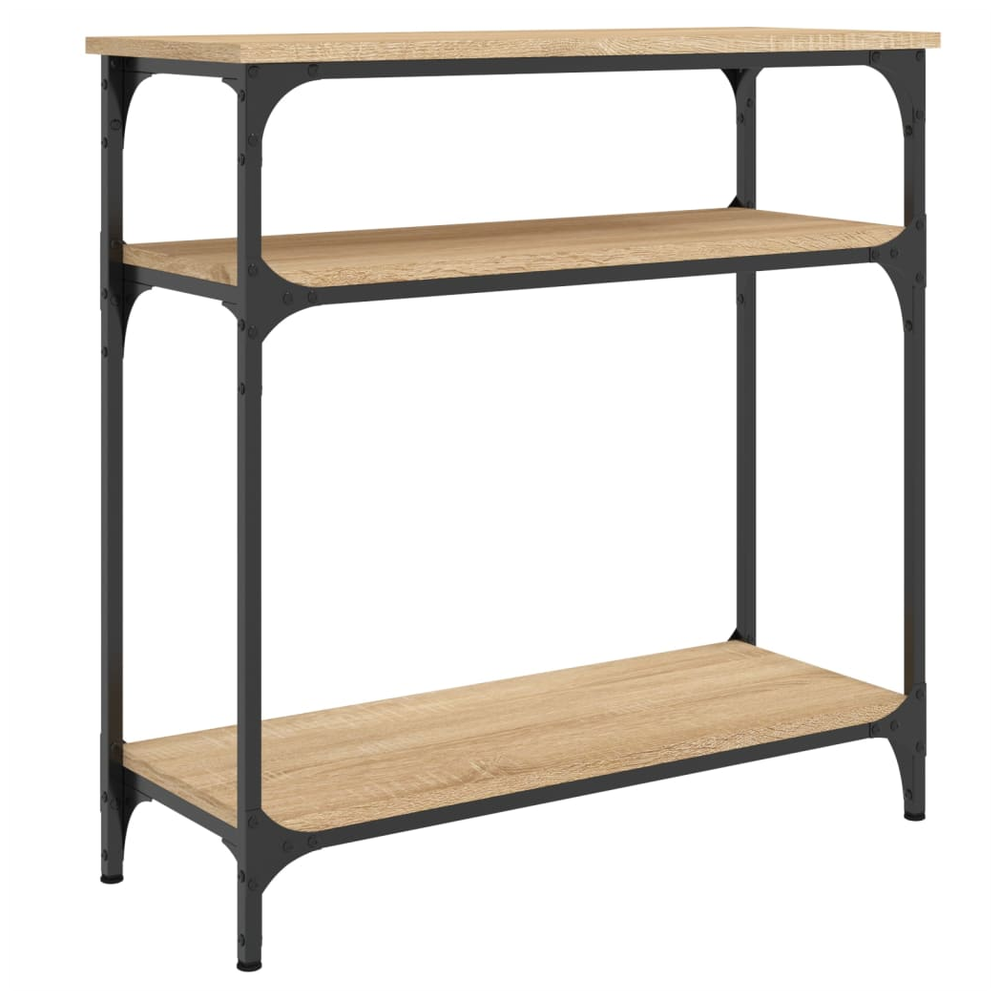 Console Table Black 100x29x75 cm vidaXL Engineered Wood - Console Table from vidaXL