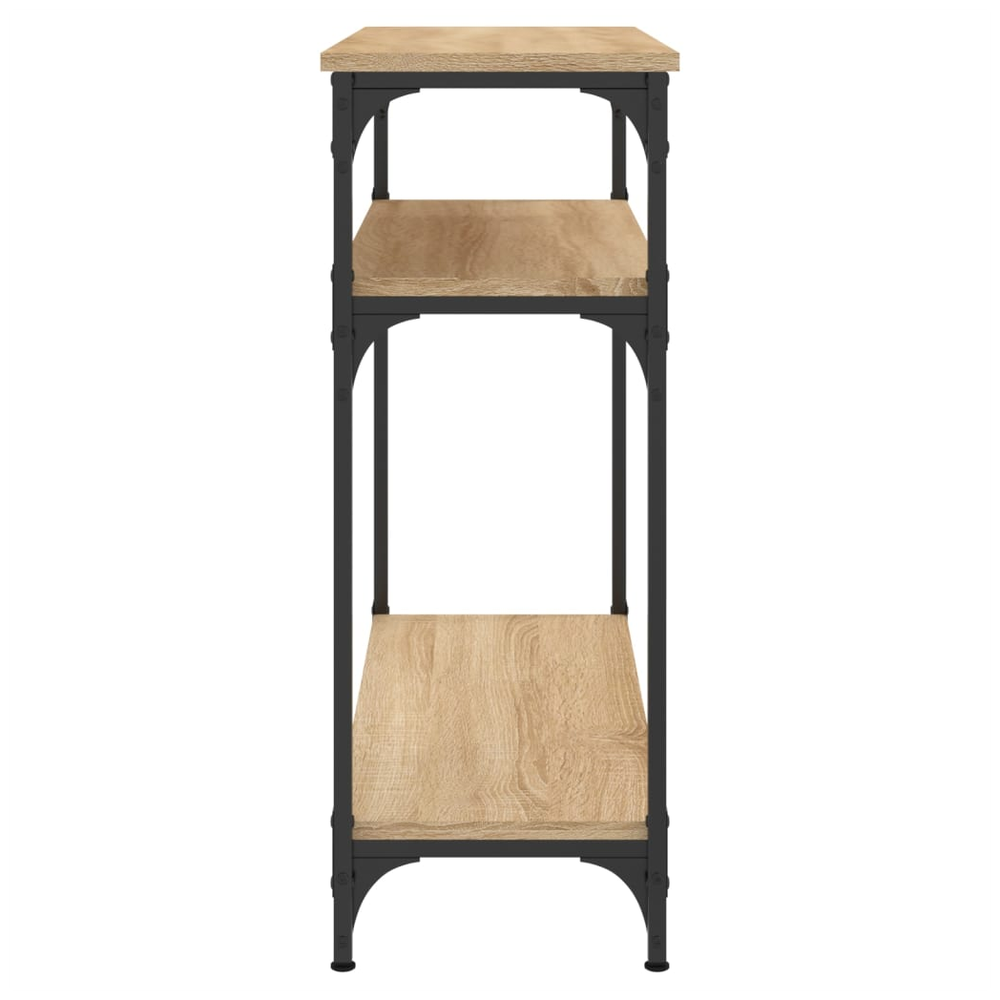 Console Table Black 100x29x75 cm vidaXL Engineered Wood - Console Table from vidaXL