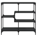 Console Table Black 103x32x95 cm vidaXL Engineered Wood - Console Table from vidaXL