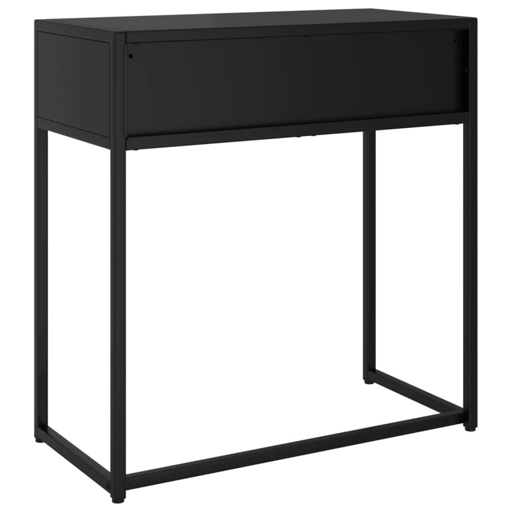 Console Table Black 72x35x75 cm vidaXL Steel - Console Table from vidaXL