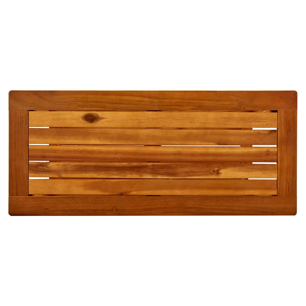 Garden Console Table vidaXL 80x35x75 cm Solid Acacia Wood - Console Table from vidaXL