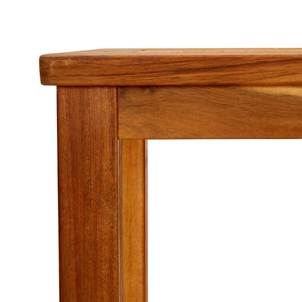 Garden Console Table vidaXL 80x35x75 cm Solid Acacia Wood - Console Table from vidaXL