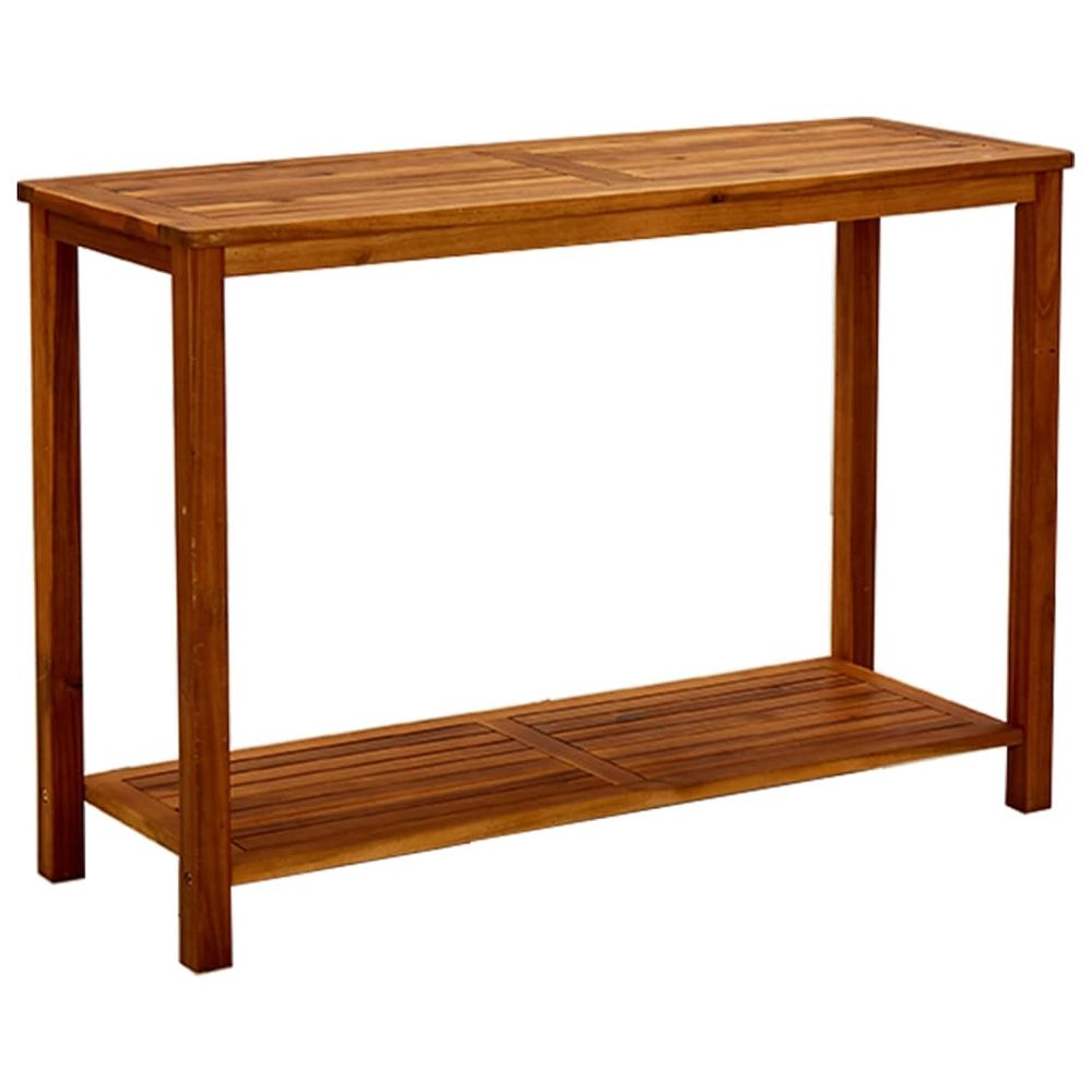 Garden Console Table vidaXL 80x35x75 cm Solid Acacia Wood - Console Table from vidaXL