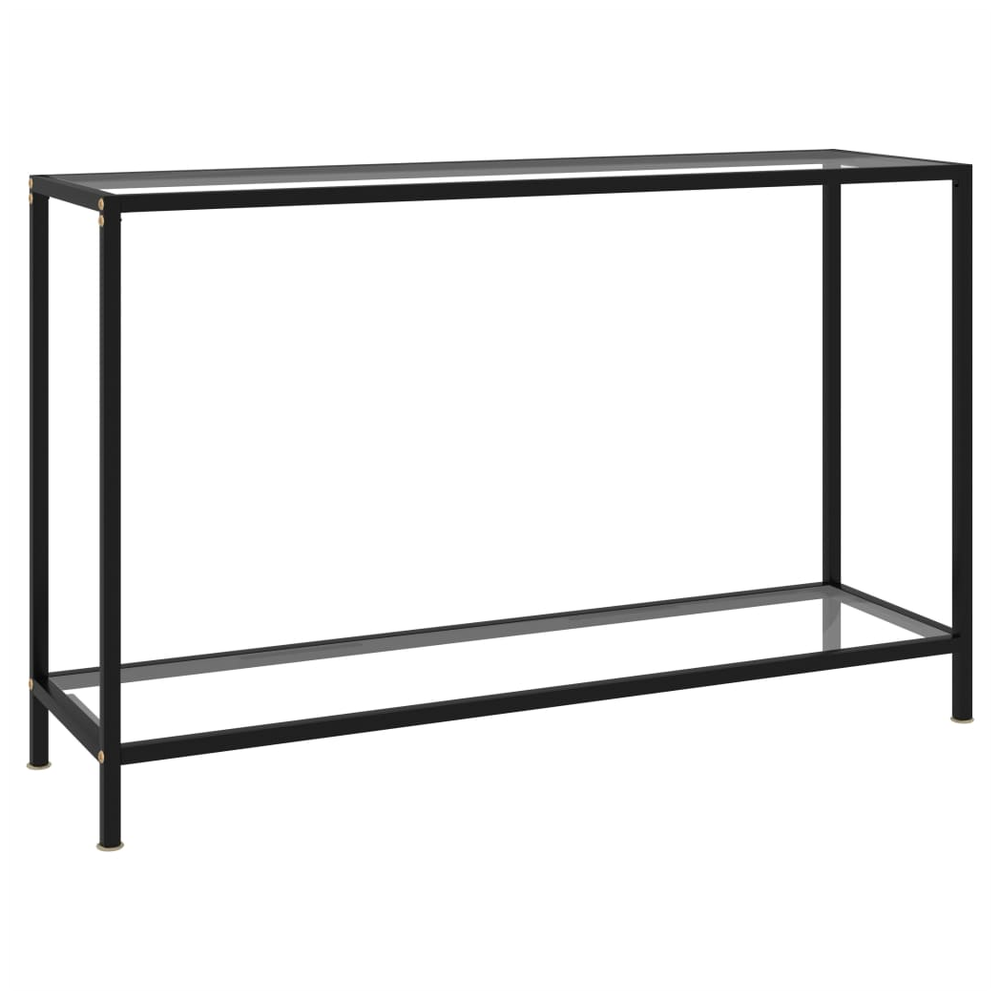 Console Table vidaXL Transparent 120x35x75 cm Tempered Glass - Console Table from vidaXL