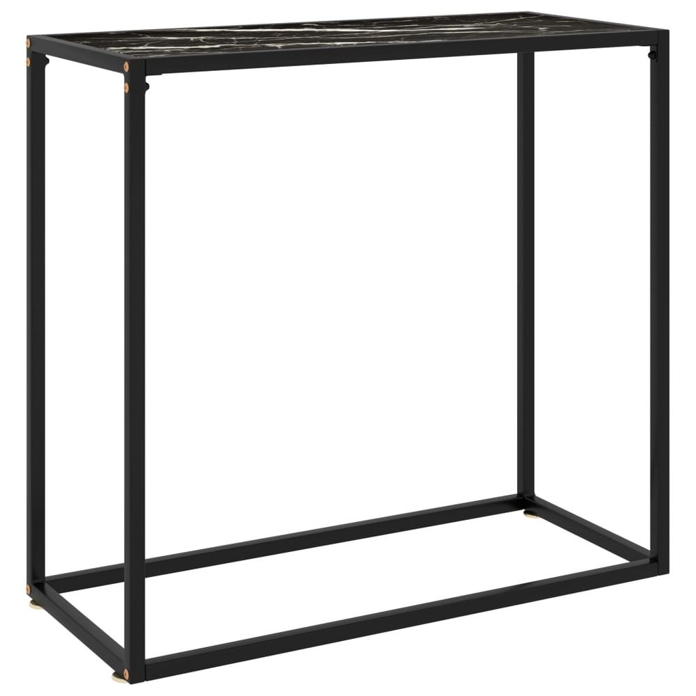 Console Table vidaXL Transparent 120x35x75 cm Tempered Glass - Console Table from vidaXL
