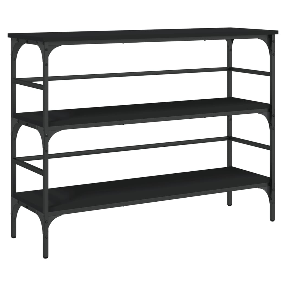 Console Table Black 100x32x75 cm vidaXL Engineered Wood - Console Table from vidaXL