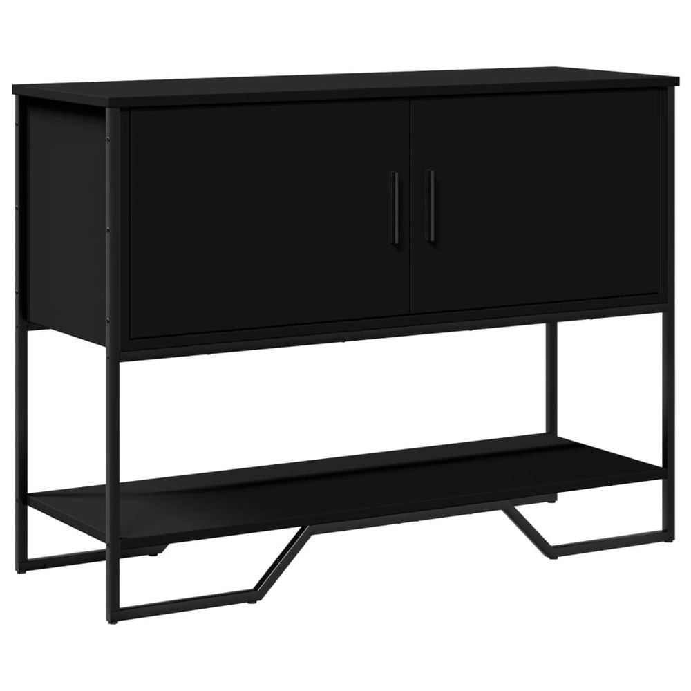 Console Table Black 100x35x74.5 cm vidaXL Engineered Wood - Console Table from vidaXL