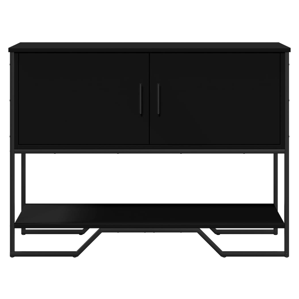 Console Table Black 100x35x74.5 cm vidaXL Engineered Wood - Console Table from vidaXL
