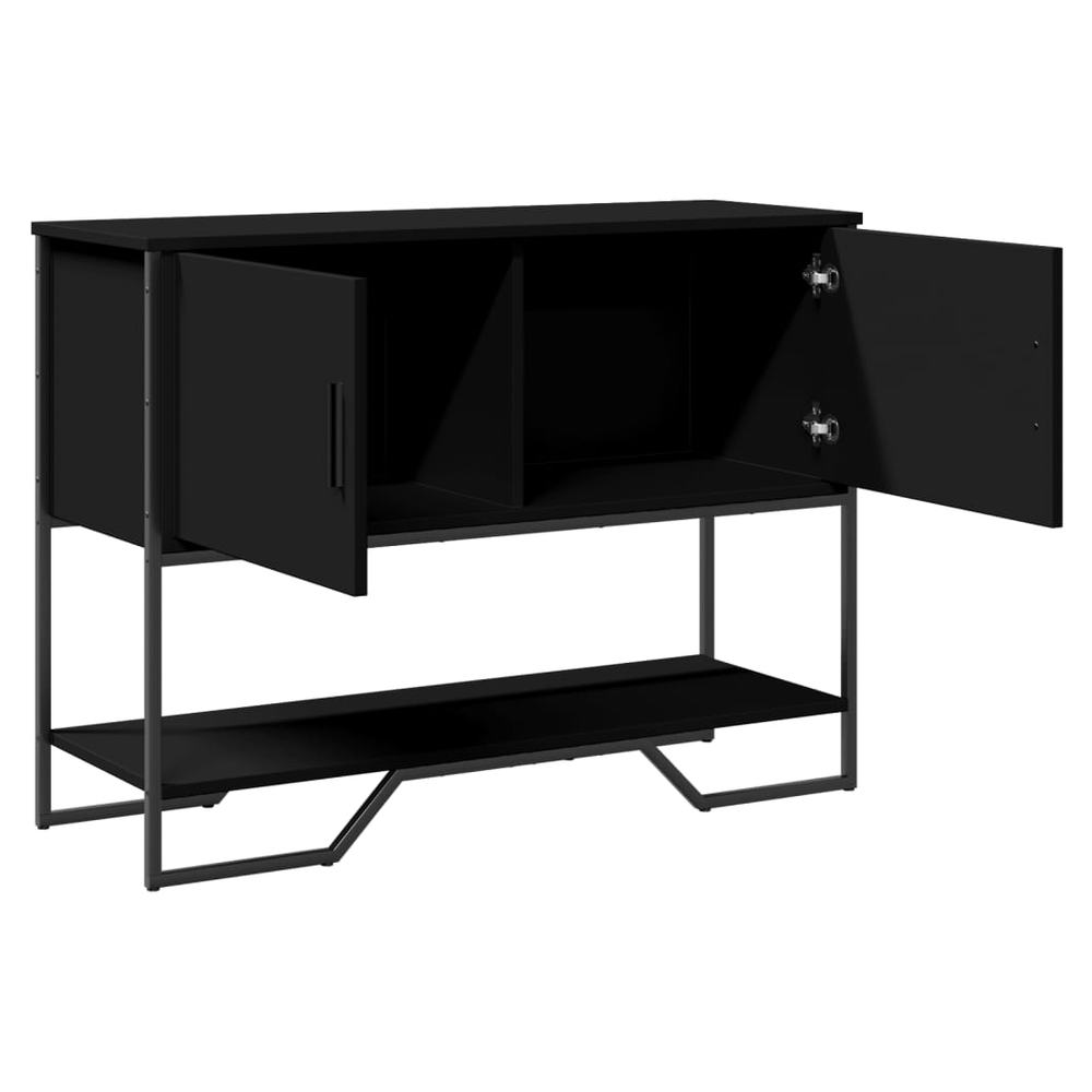 Console Table Black 100x35x74.5 cm vidaXL Engineered Wood - Console Table from vidaXL