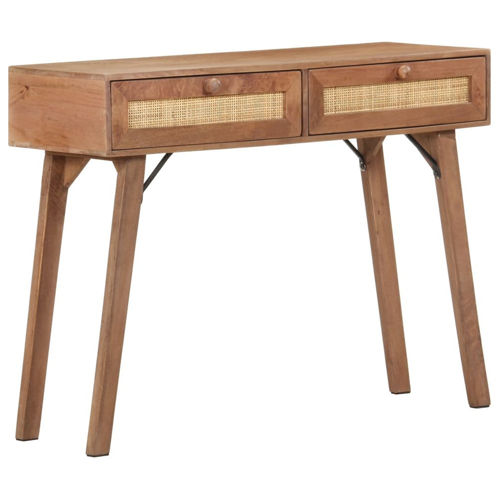 Console Table 100x35x76 cm vidaXL Solid Mango Wood - Console Table from vidaXL