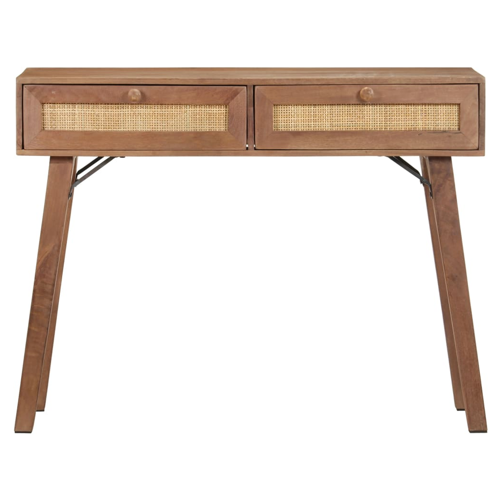 Console Table 100x35x76 cm vidaXL Solid Mango Wood - Console Table from vidaXL