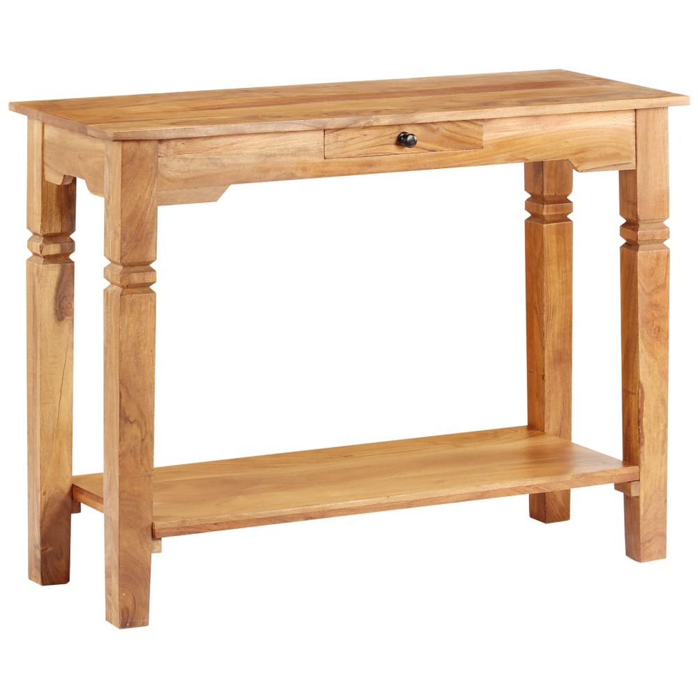 Console Table 100x40x76 cm vidaXL Solid Acacia Wood - Console Table from vidaXL