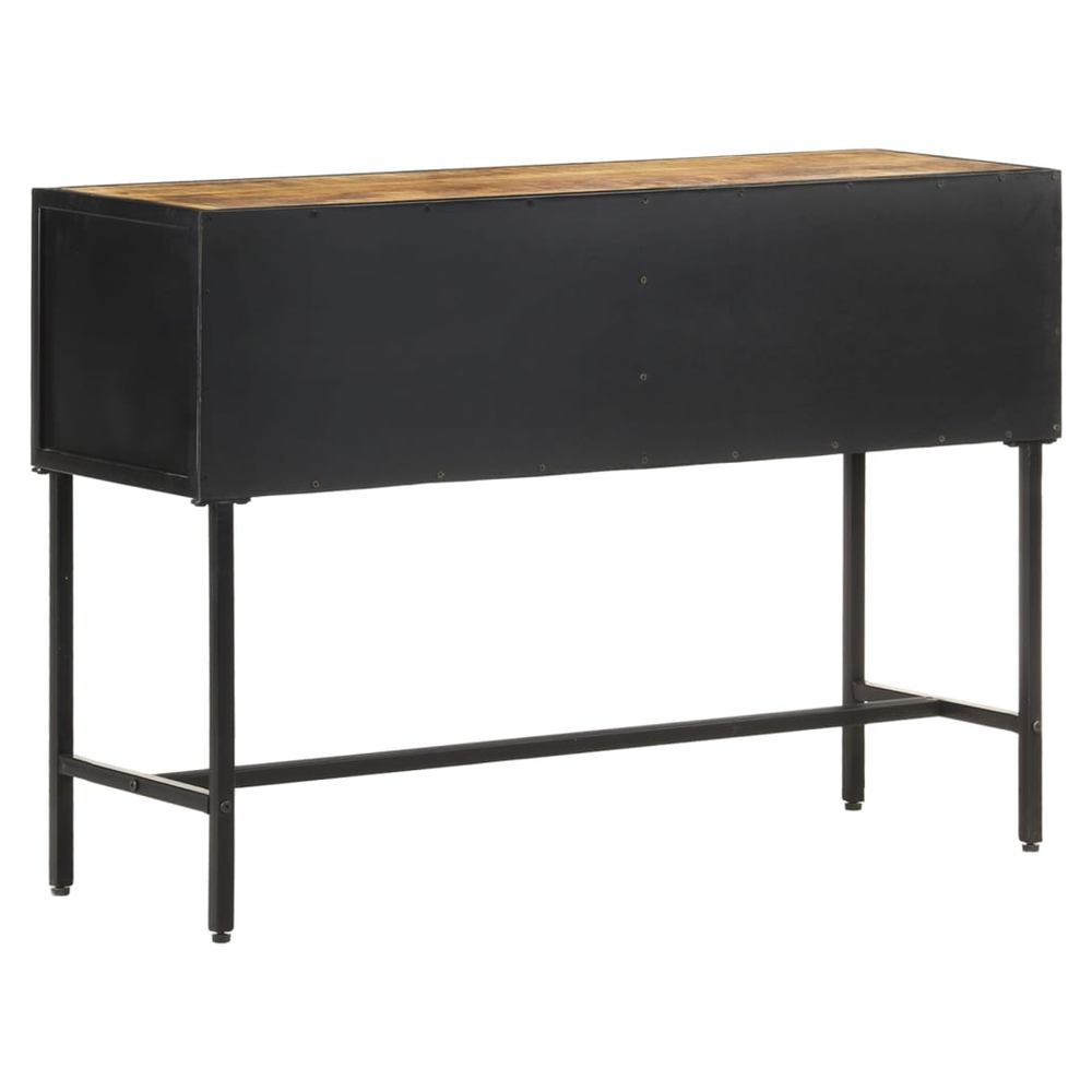 Console Table 110x35x75 cm vidaXL Rough Mango Wood - Console Table from vidaXL