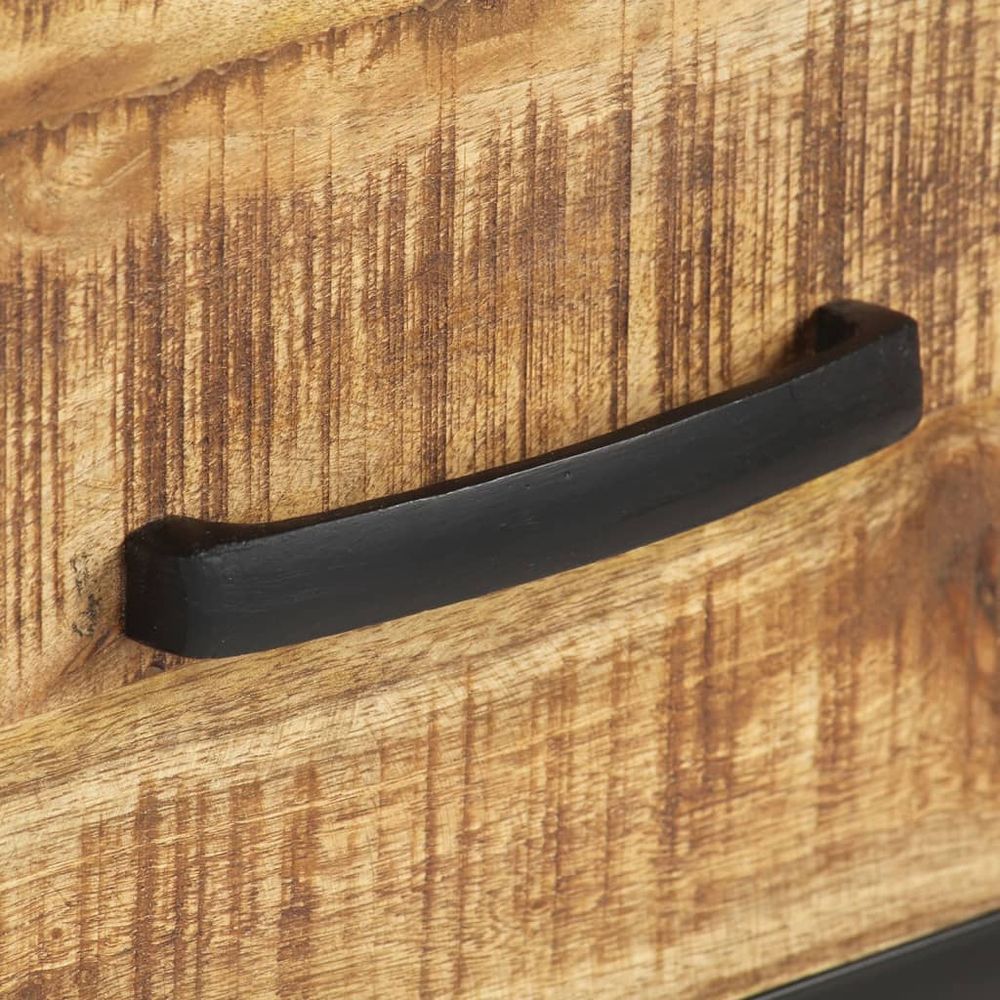 Console Table 110x35x75 cm vidaXL Rough Mango Wood - Console Table from vidaXL