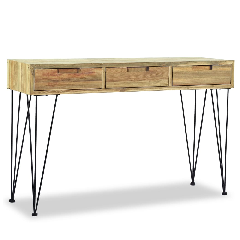 Console Table 120x35x76 cm vidaXL Solid Teak - Console Table from vidaXL