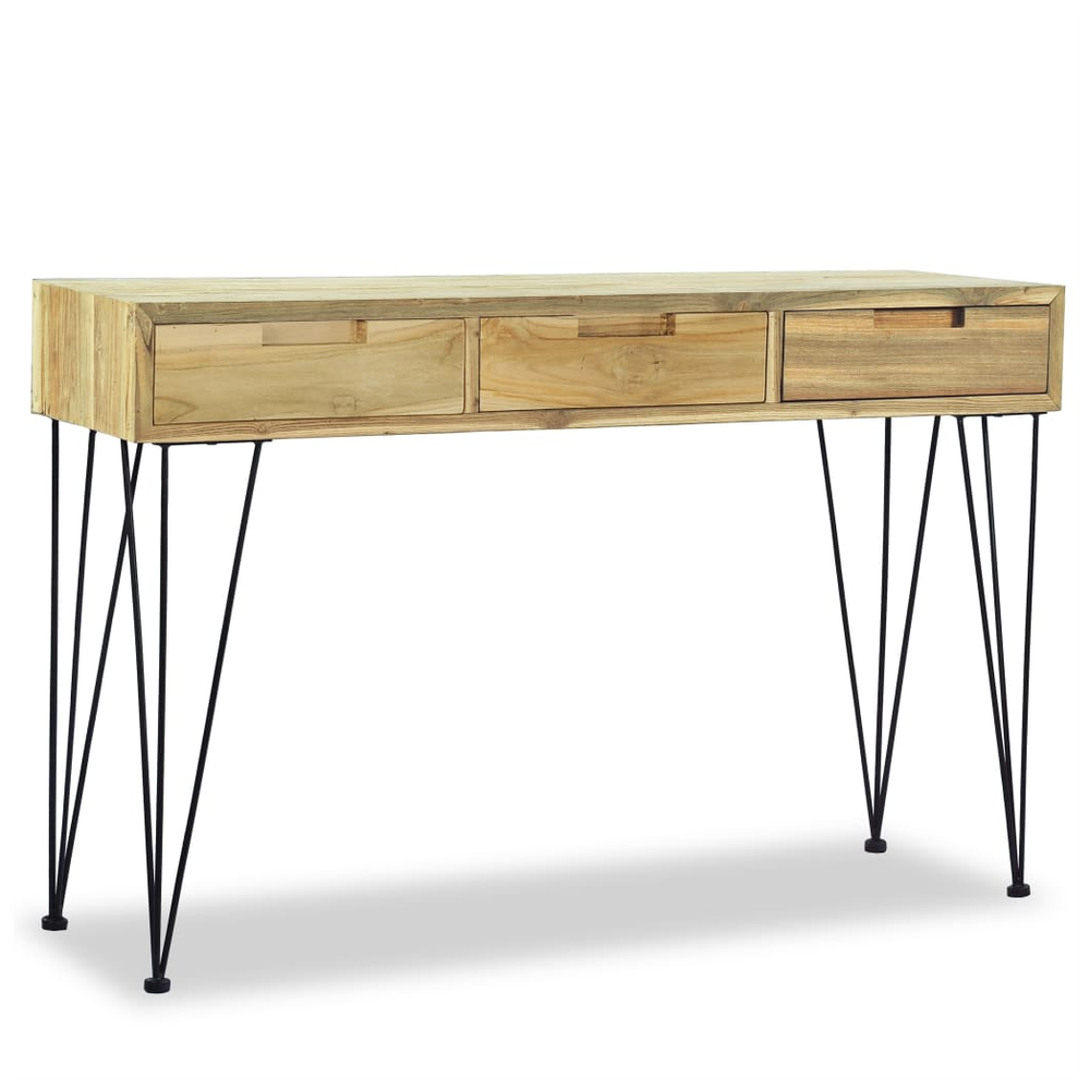 Console Table 120x35x76 cm vidaXL Solid Teak - Console Table from vidaXL