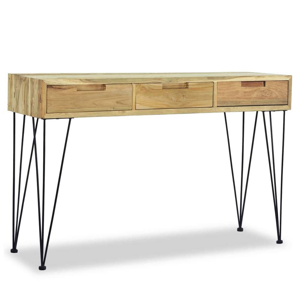 Console Table 120x35x76 cm vidaXL Solid Teak - Console Table from vidaXL