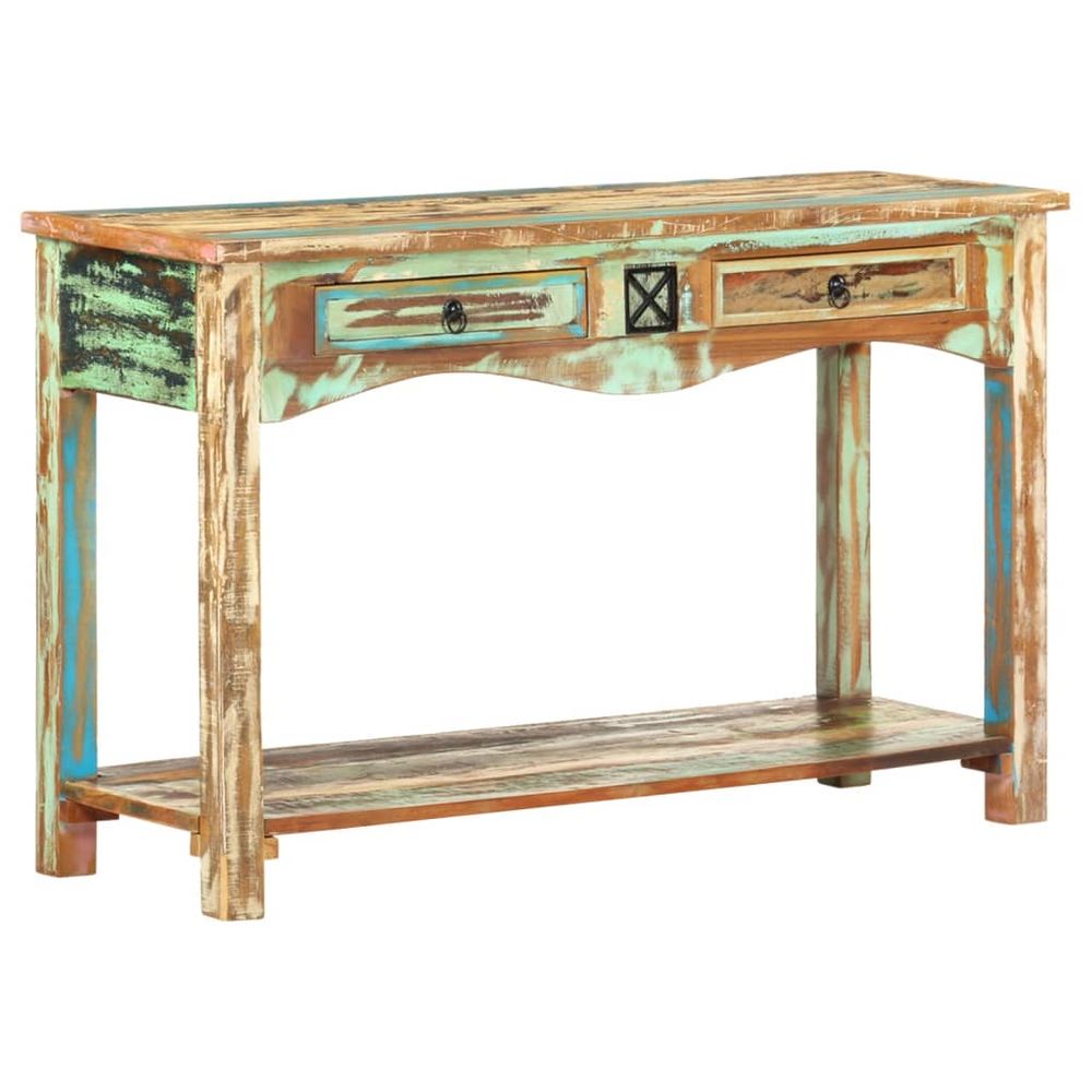 Console Table 120x40x75 cm vidaXL Solid Reclaimed Wood - Console Table from vidaXL