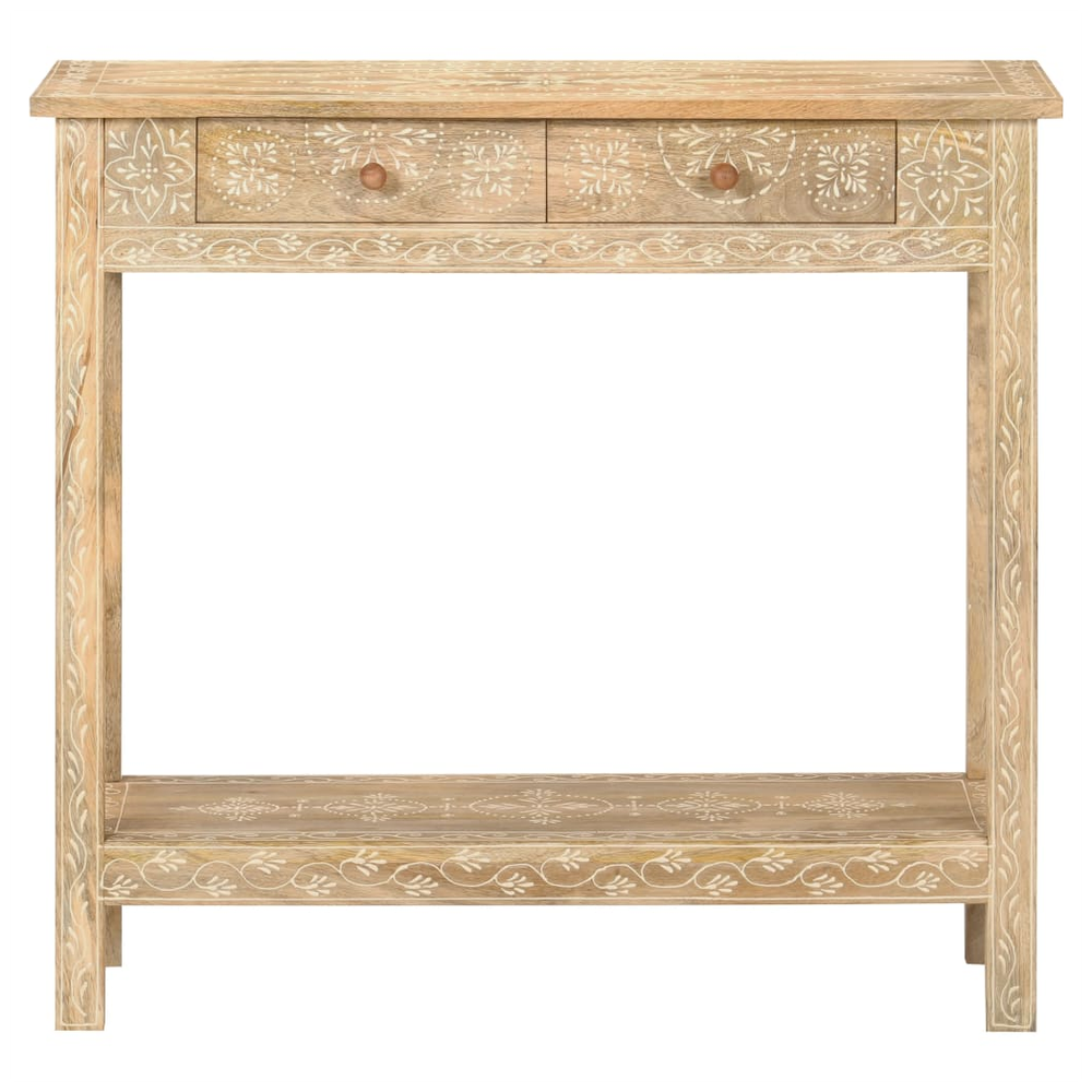 Console Table 80x35x74 cm vidaXL Solid Mango Wood - Console Table from vidaXL