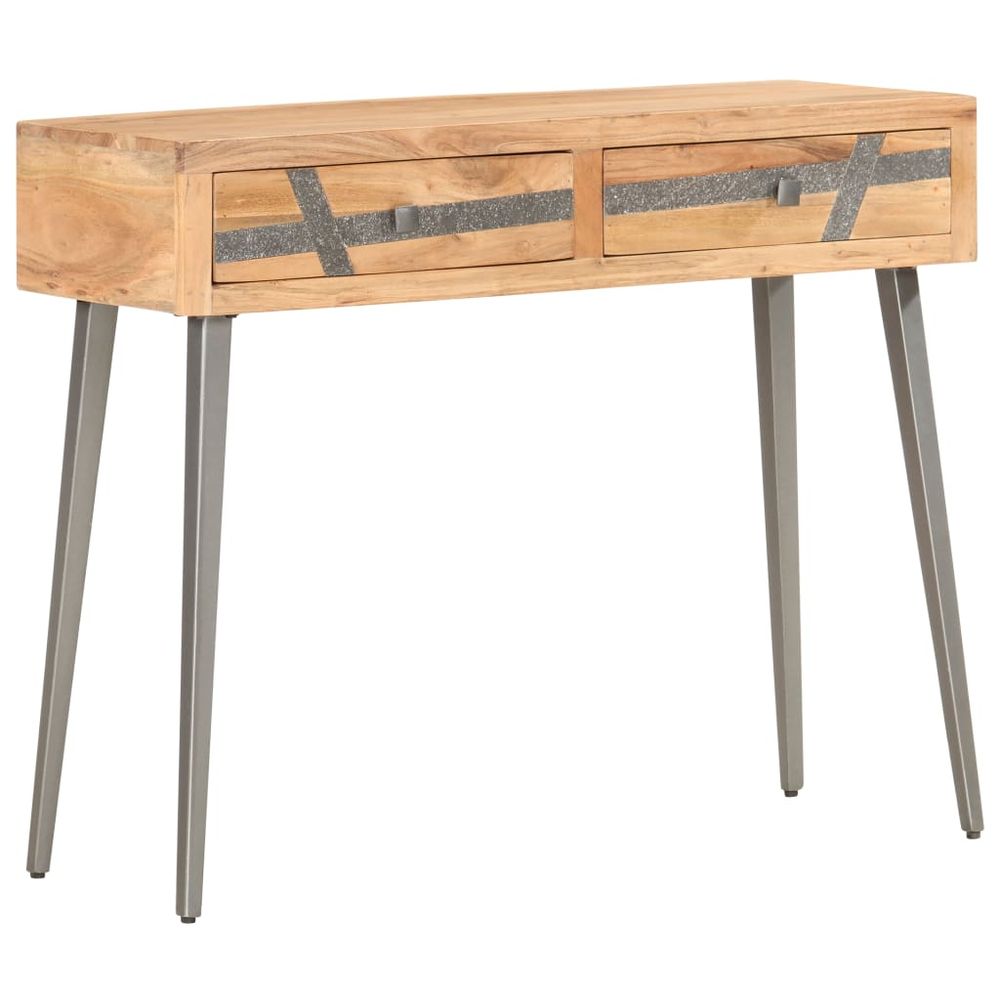 Console Table 90x30x75 cm vidaXL Solid Acacia Wood - Console Table from vidaXL