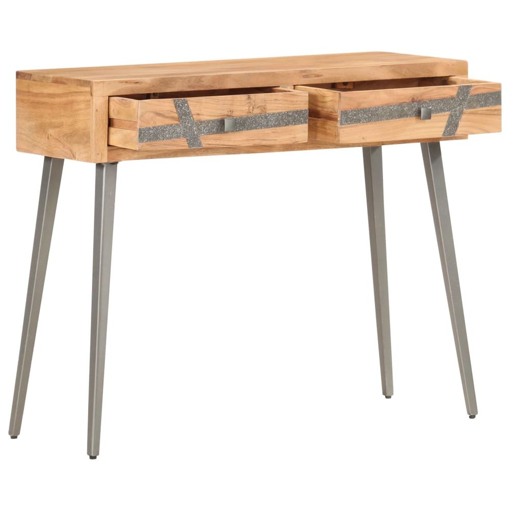 Console Table 90x30x75 cm vidaXL Solid Acacia Wood - Console Table from vidaXL