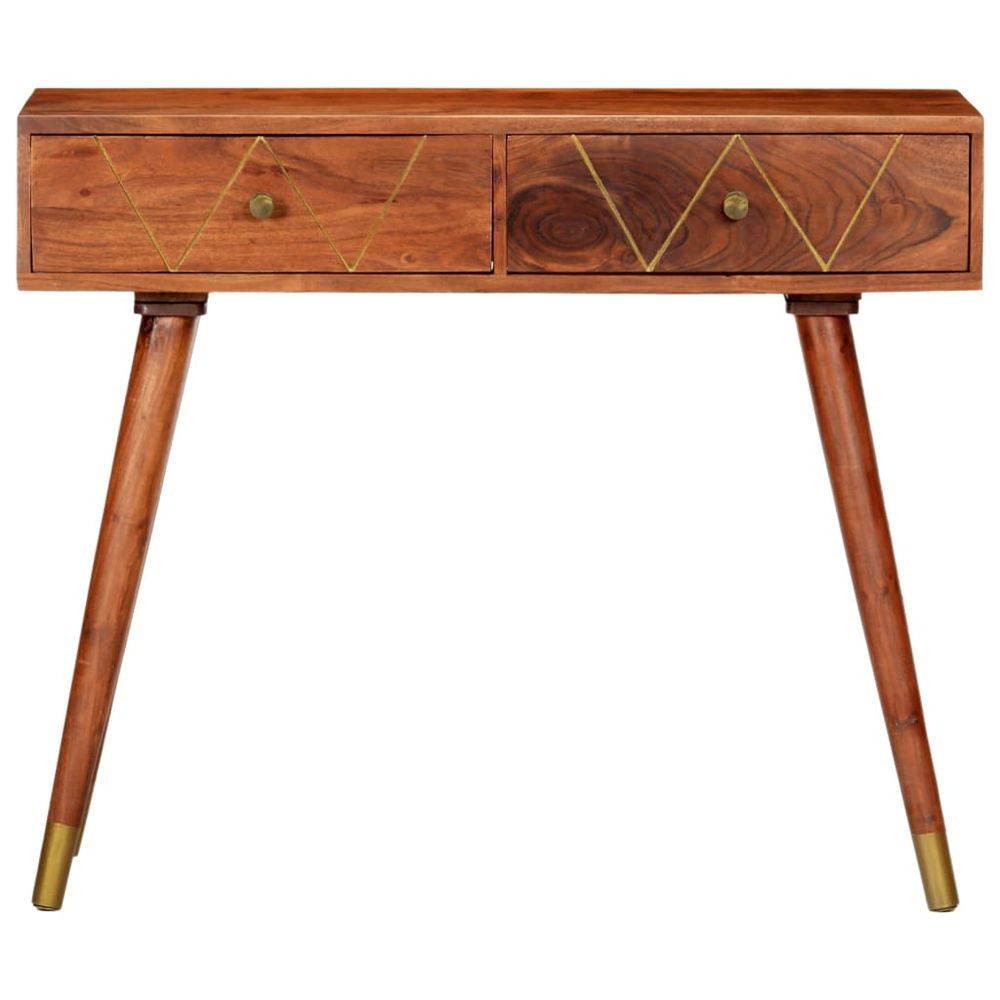 Console Table 90x35x76 cm vidaXL Solid Acacia Wood - Console Table from vidaXL