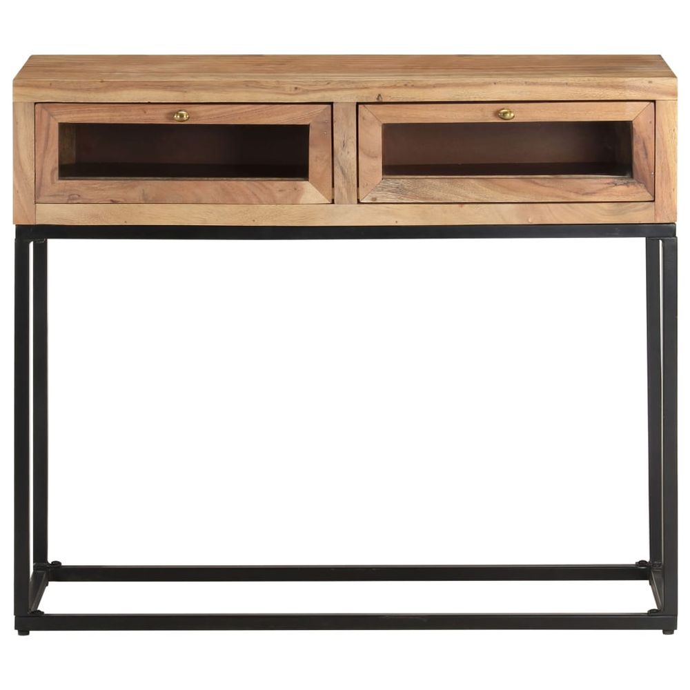 Console Table 90x35x76 cm vidaXL Solid Acacia Wood - Console Table from vidaXL