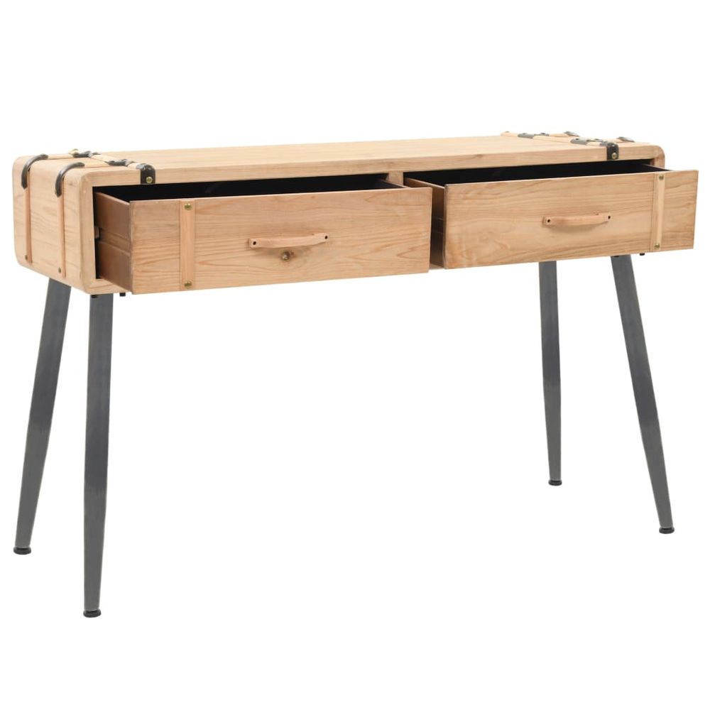 Console Table vidaXL Solid Fir Wood 115x40.5x76 cm - Console Table from vidaXL