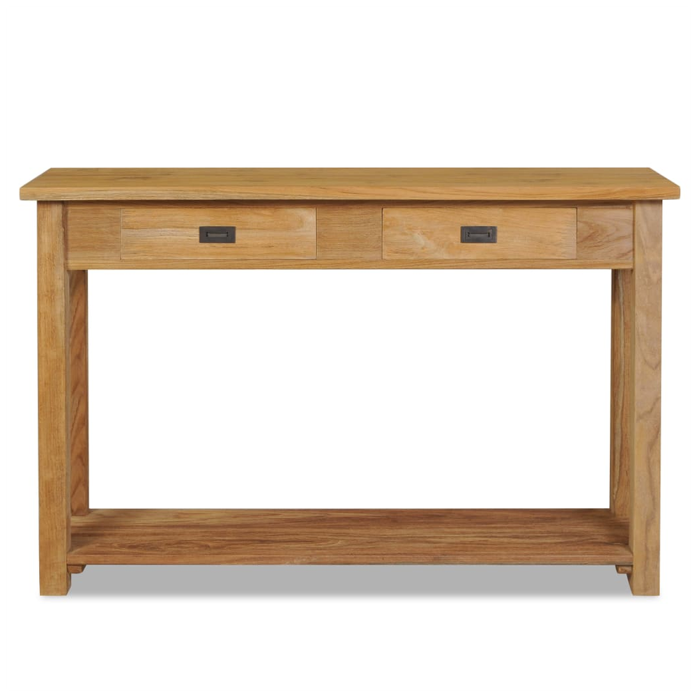 Console Table vidaXL Solid Teak 120x30x80 cm - Console Table from vidaXL