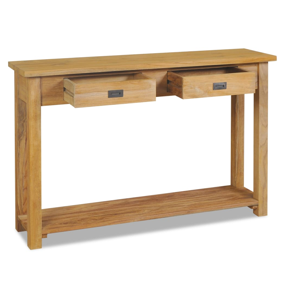 Console Table vidaXL Solid Teak 120x30x80 cm - Console Table from vidaXL