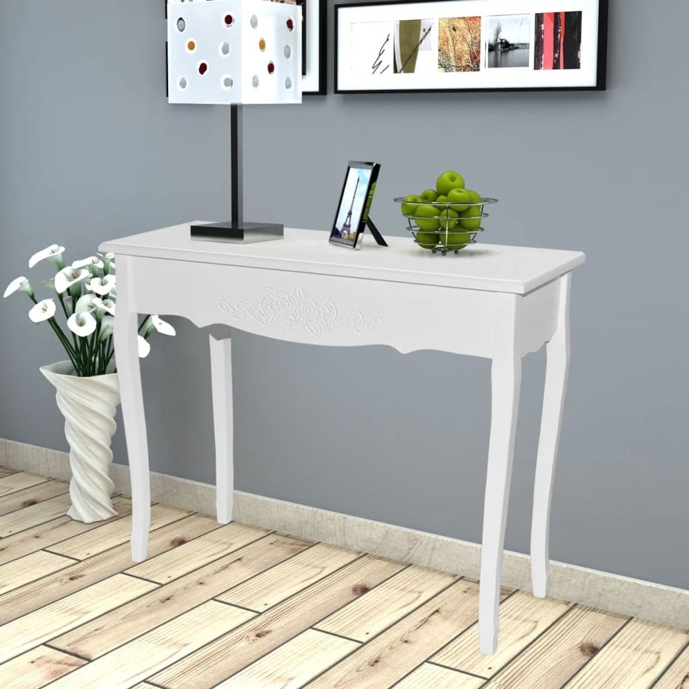 Dressing Console Table vidaXL White - Console Table from vidaXL