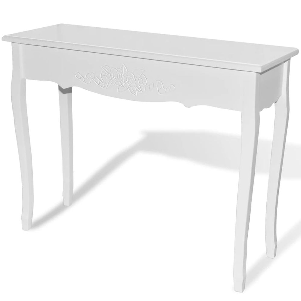 Dressing Console Table vidaXL White - Console Table from vidaXL