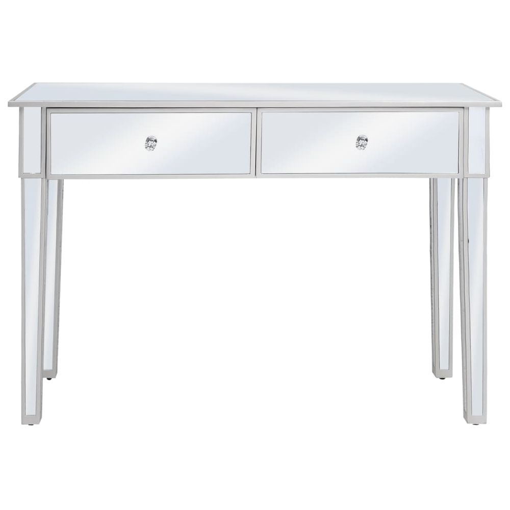 Mirrored Console Table vidaXL MDF and Glass 106.5x38x76.5 cm - Console Table from vidaXL